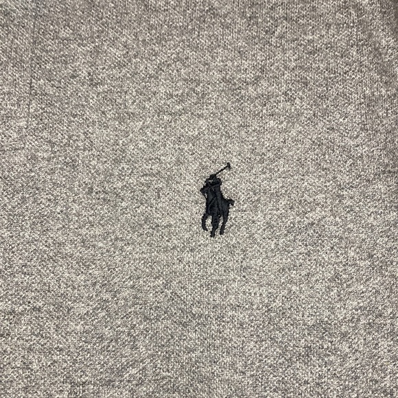 🚀NWOT🚀 Polo by Ralph Lauren heather grey Polo shirt size XL fits like a L - Picture 3 of 5